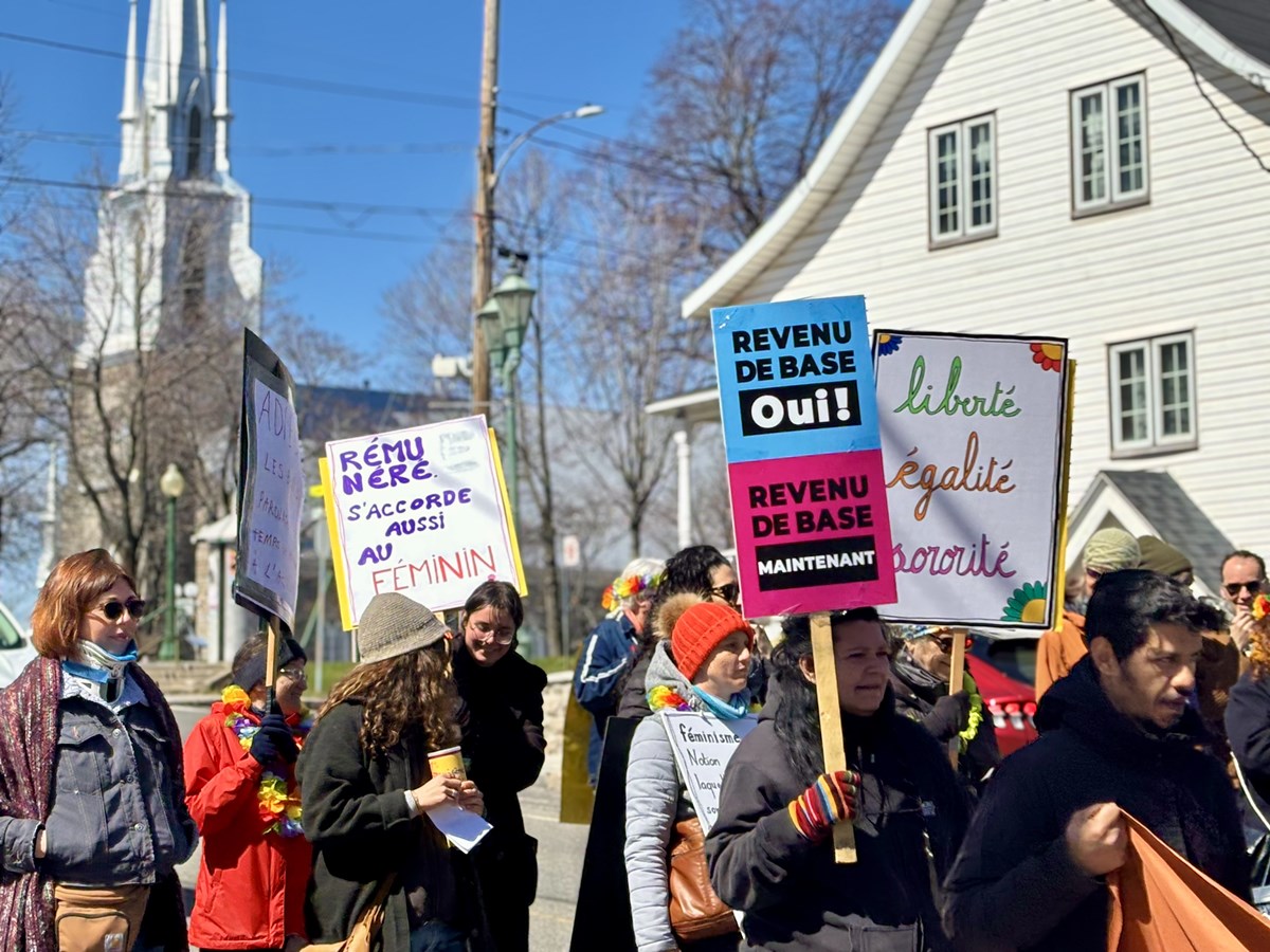 Manifestation contre les «mesures d’austérité» à Rivière-du-Loup 