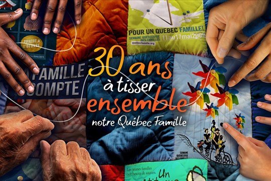 Une courtepointe d’activités pour la Semaine québécoise des familles