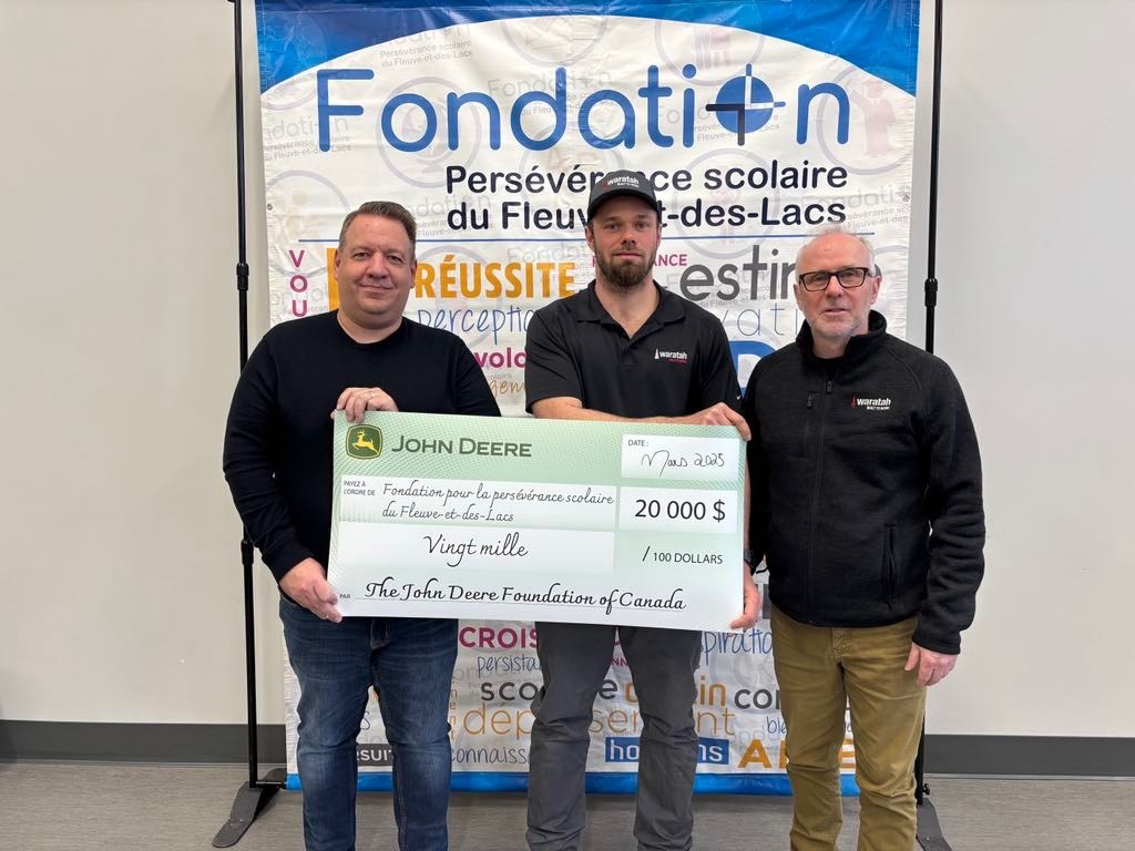 Un don de 20 000 $ à la Fondation pour la persévérance scolaire du CSSFL