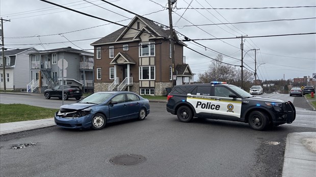 Collision à Rivière-du-Loup