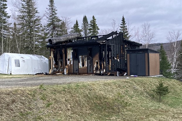 Incendie majeur à Pohénégamook