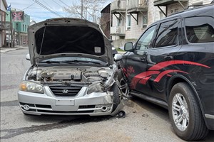 Collision sur la rue Témiscouata à Rivière-du-Loup