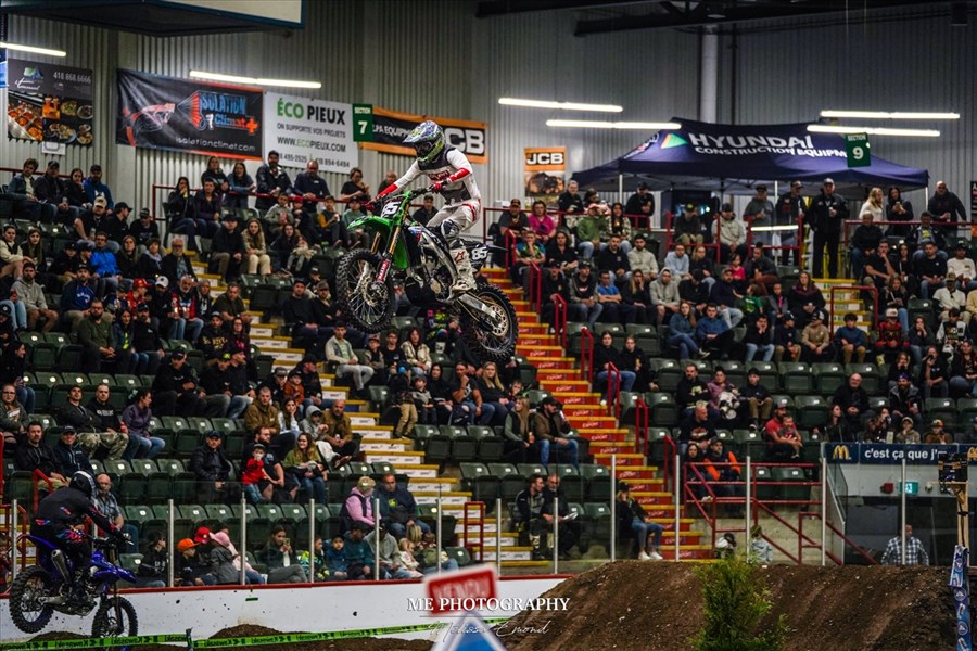 Motocross intérieur Bérubé GM de Rivière-du-Loup 