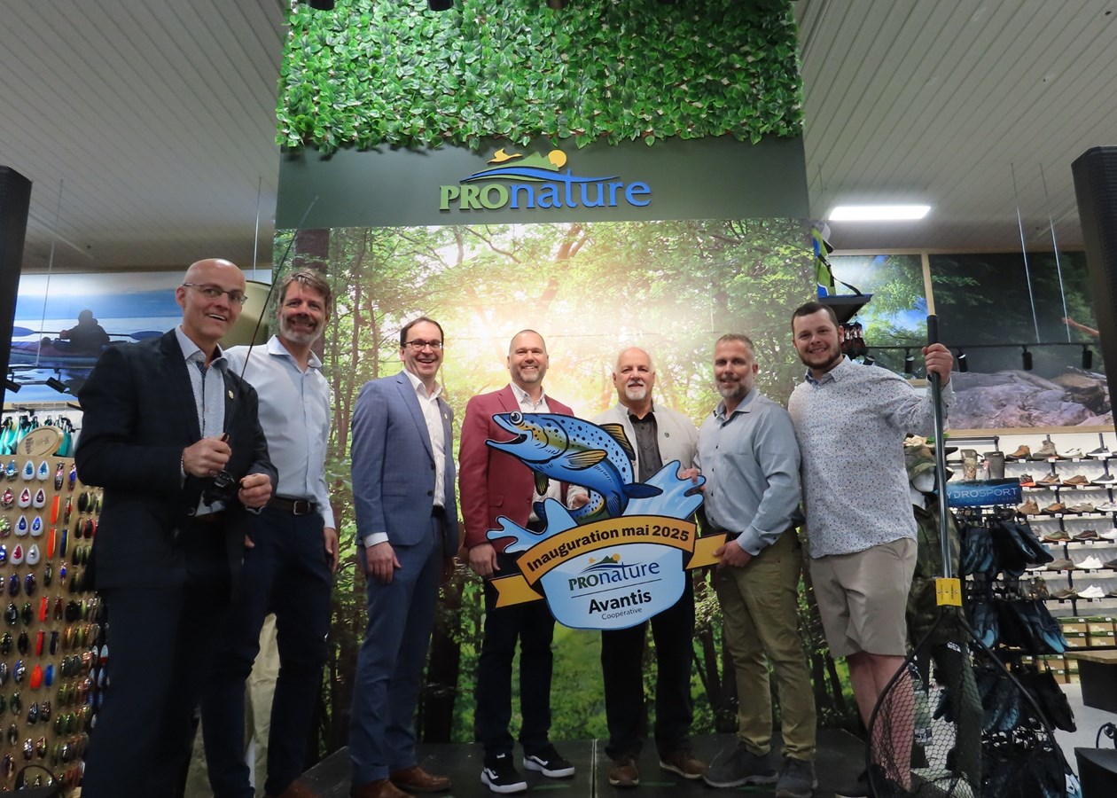 Avantis Coopérative inaugure sa première boutique Pronature à Rivière-du-Loup