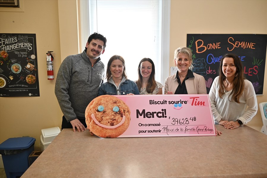 Biscuit Sourire: une réussite pour la Maison de la Famille du Grand Portage