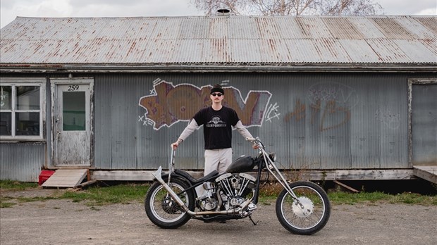 De Rivière-du-Loup à Milwaukee avec sa toute première moto