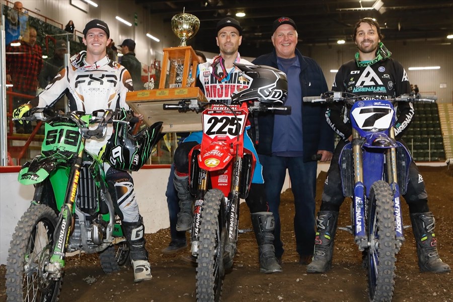 Motocross : Lefrançois l’emporte devant Cartwright et Tremblay 