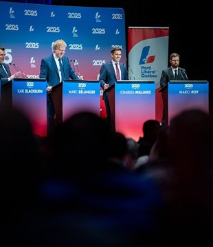 Course à la chefferie du PLQ : les candidats débattront à Rivière-du-Loup