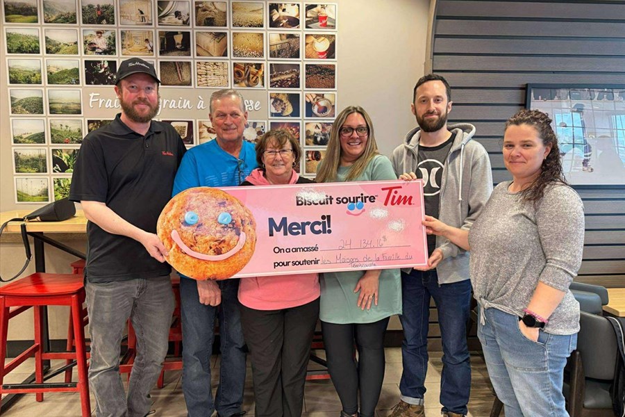 Plus de 24 000 $ pour la campagne Biscuit Sourire au Témiscouata 