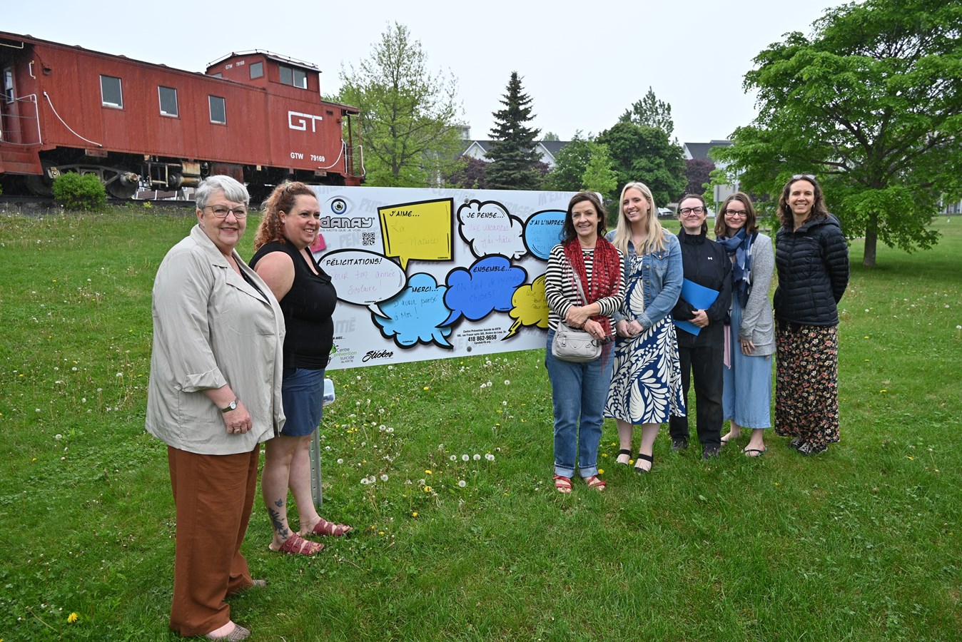 Lancement officiel du tableau Nidanay au parc du Campus-et-de-la-Cité 