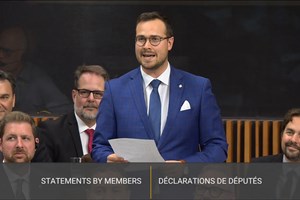 Le député Maxime Blanchette-Joncas rend un vibrant hommage à Victor-Lévy Beaulieu 